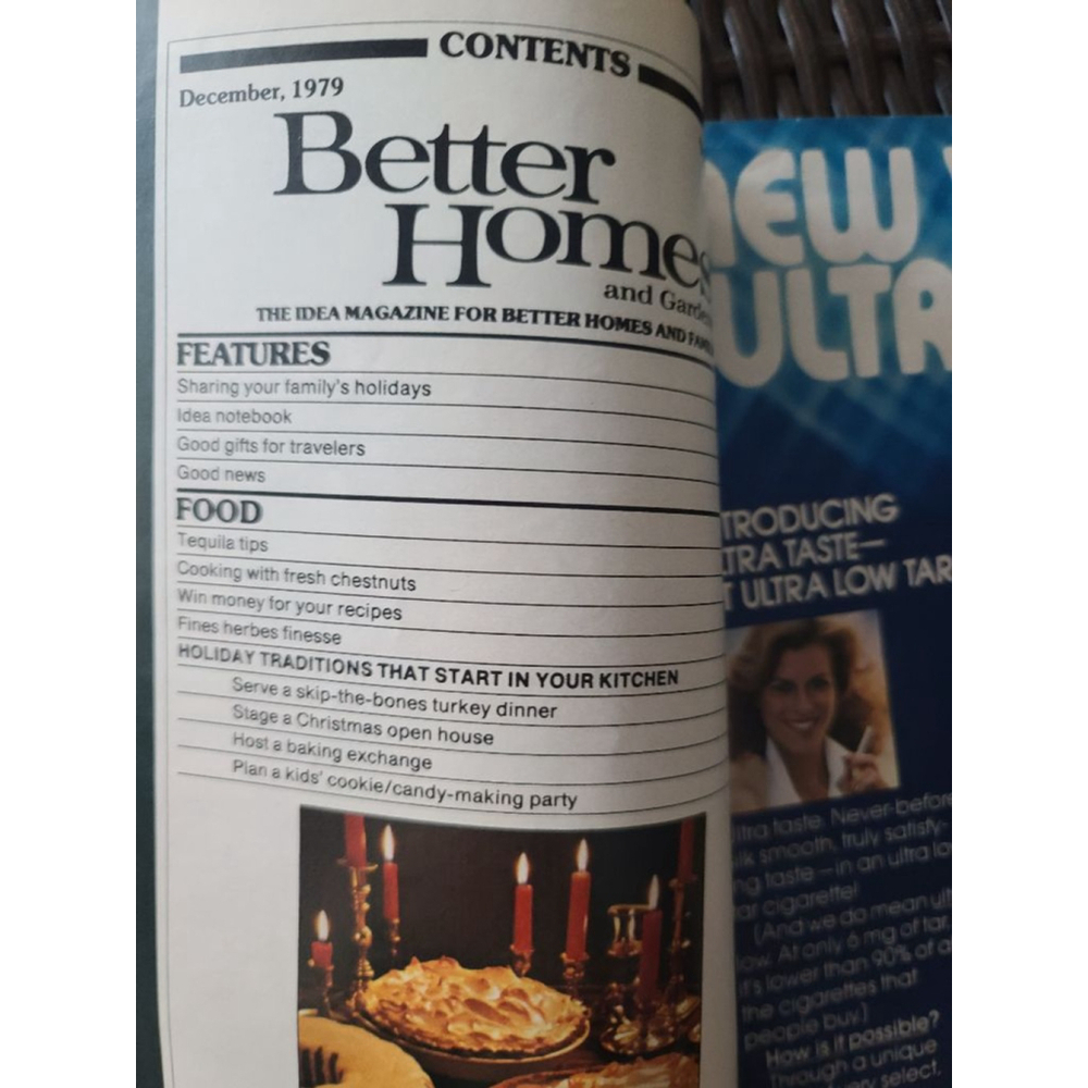 Vintage December 1979 Better Homes & Gardens Christmas Magazine - Picture 4 of 6